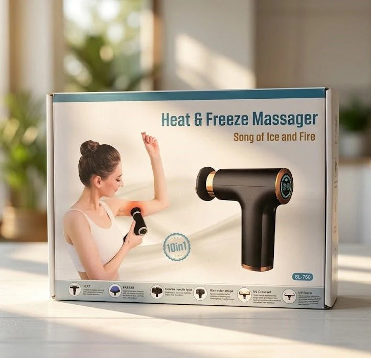 Muscle Massage Gun with 4 Heads